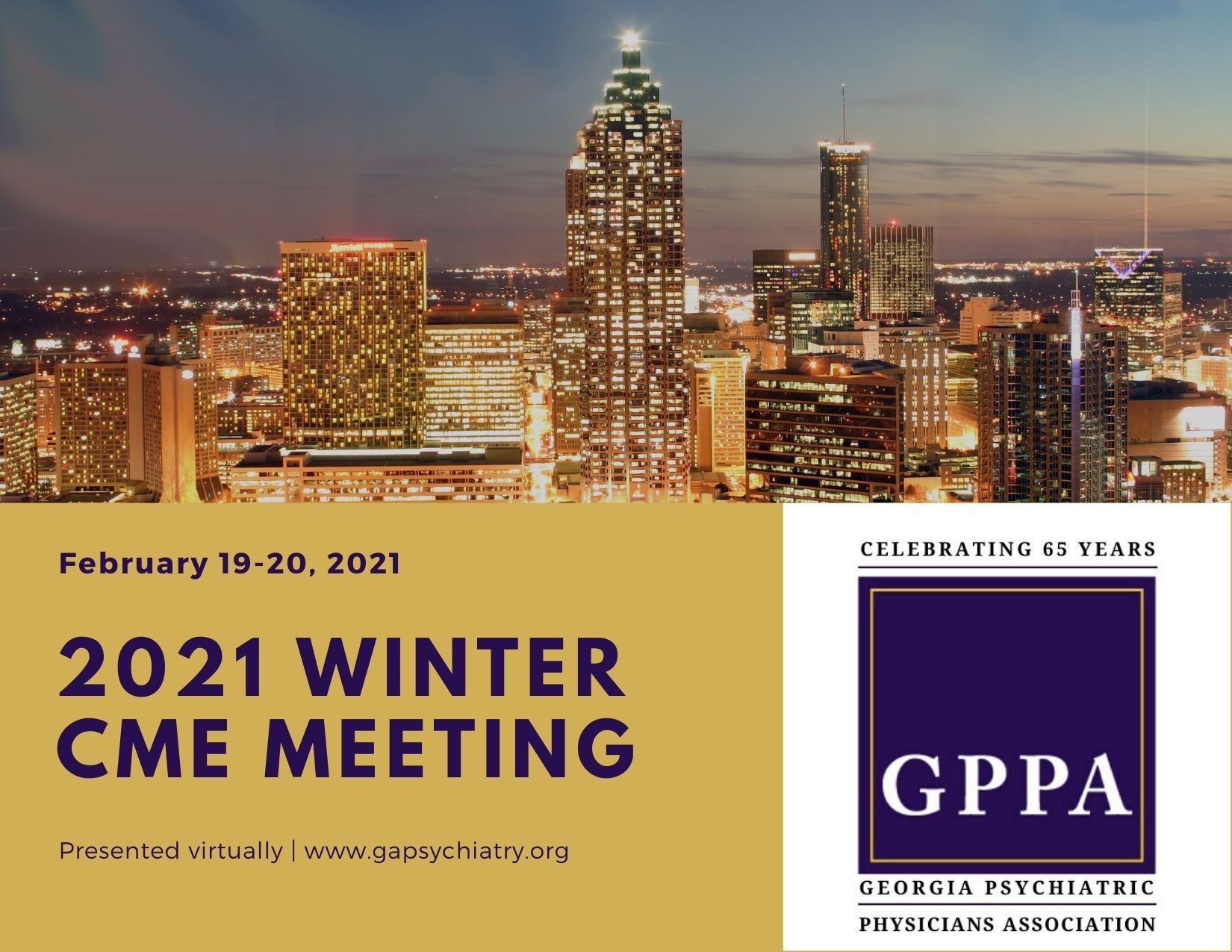 2021 Winter CME Meeting